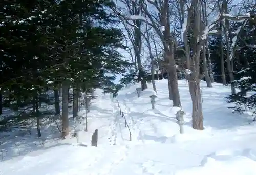 當麻神社の庭園