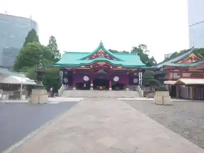日枝神社の本殿・本堂