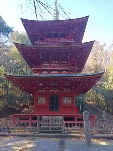 岩舟山高勝寺の塔