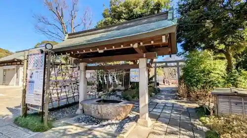 菊田神社の手水舎