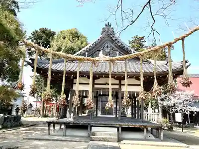 山部神社の鳥居