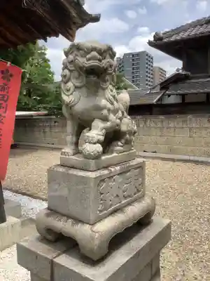 神明社(荒子神明社)の狛犬
