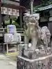 宇流冨志禰神社の狛犬