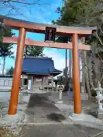 白山神社の鳥居