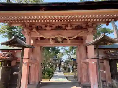 小松天満宮の山門・神門