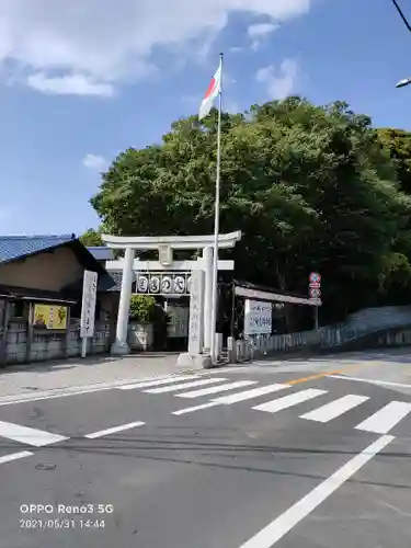 検見川神社の鳥居