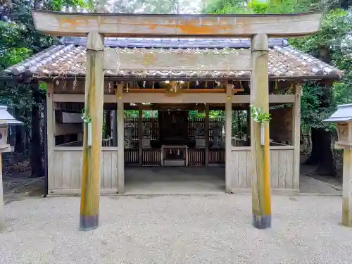 明星神社の本殿・本堂