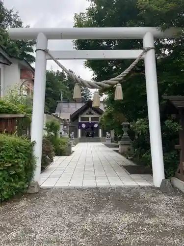 南豪神社の鳥居