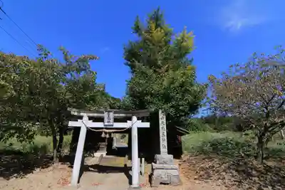大六天麻王神社の鳥居
