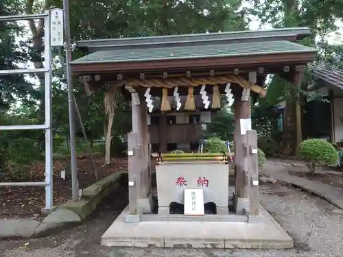 倉見神社の手水舎