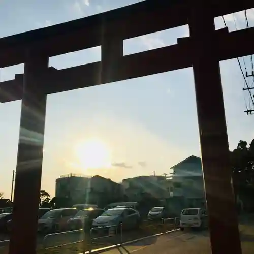 森戸大明神（森戸神社）の鳥居