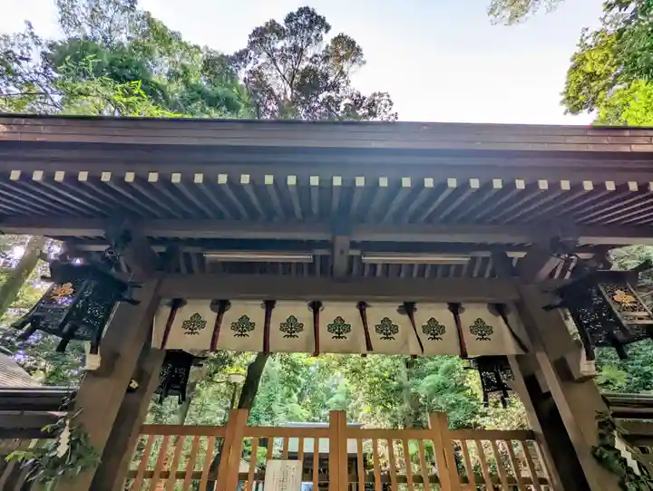 駒木諏訪神社の山門・神門