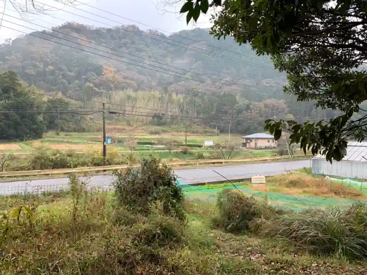 神社(名称不明)の周辺