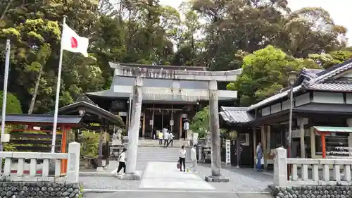 飽波神社の鳥居