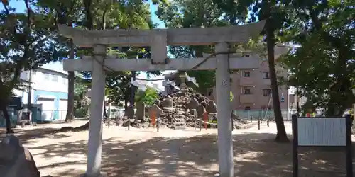 浅間神社の鳥居