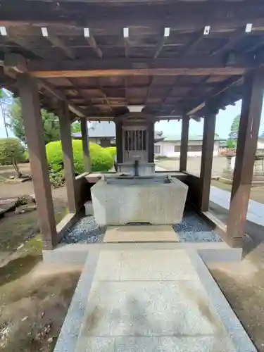 城興寺（延生地蔵尊）の手水舎