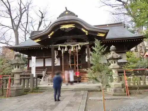 安積國造神社の本殿