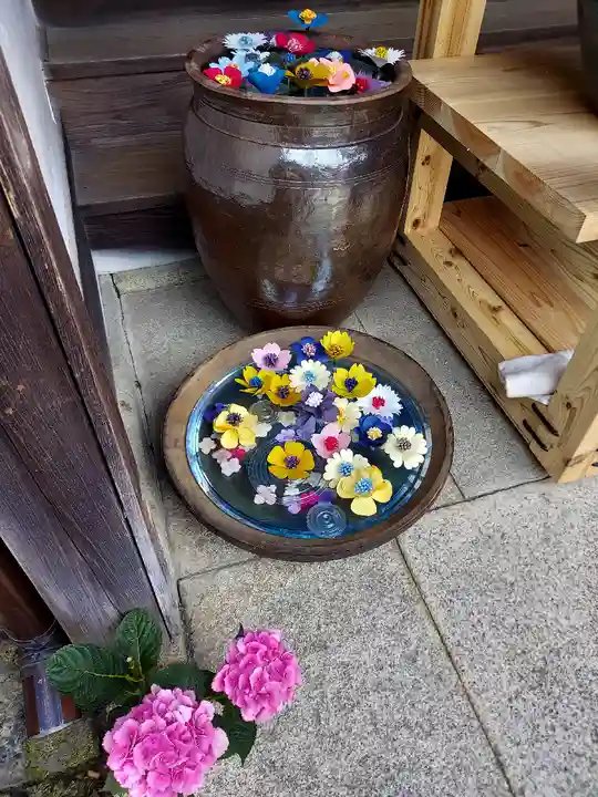 柳谷観音 楊谷寺の手水舎