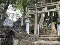 多摩川浅間神社の鳥居