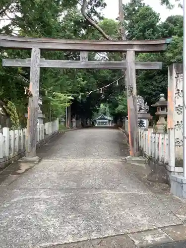両社宮神社（宮町）の鳥居