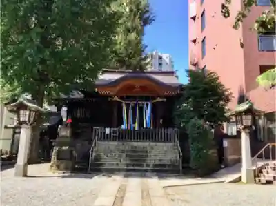 池尻稲荷神社の本殿・本堂