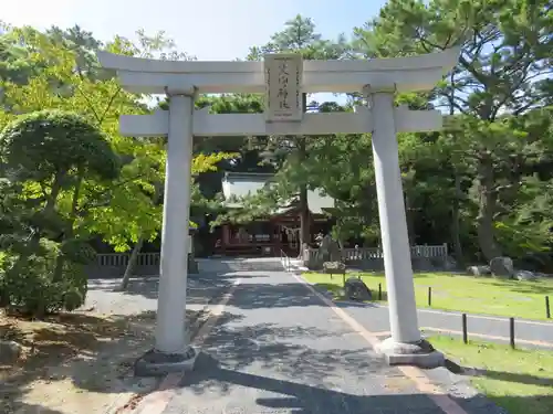 桜ヶ池池宮神社の鳥居