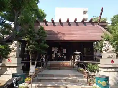 高円寺氷川神社の本殿・本堂