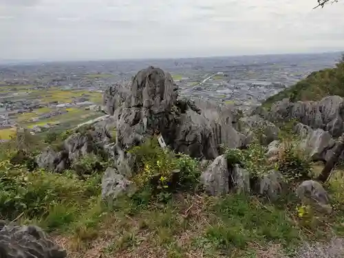 金生山 明星輪寺の景色