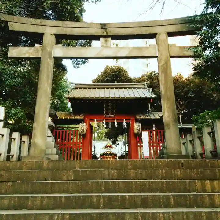 金王八幡宮の鳥居