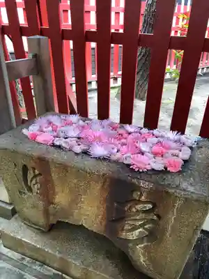 白山神社の手水舎