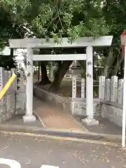 小木田神社の鳥居