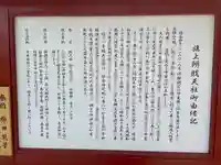 旗上弁財天社の歴史