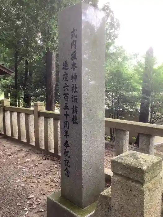 諏訪神社の建物その他