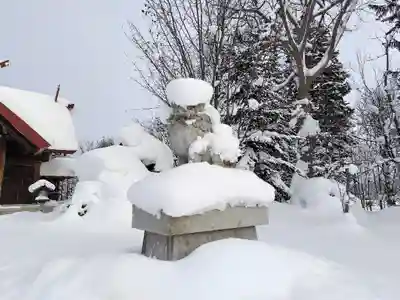 剣淵神社の狛犬