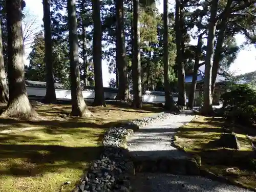 金剛證寺の庭園