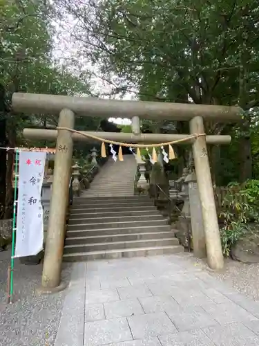 天河大辨財天社の鳥居