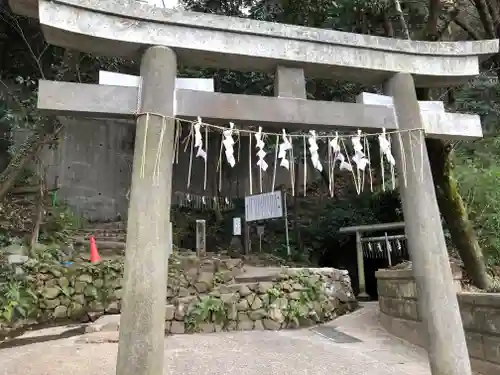 穴澤天神社の鳥居