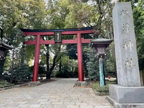 根津神社の鳥居