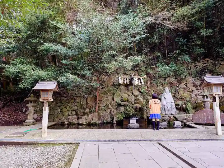 石鎚神社 口之宮 本社の庭園