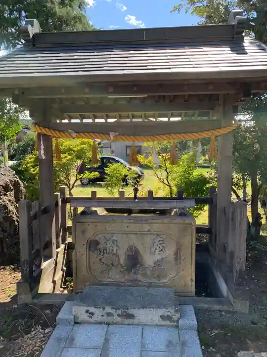 瀧浪神社の手水舎