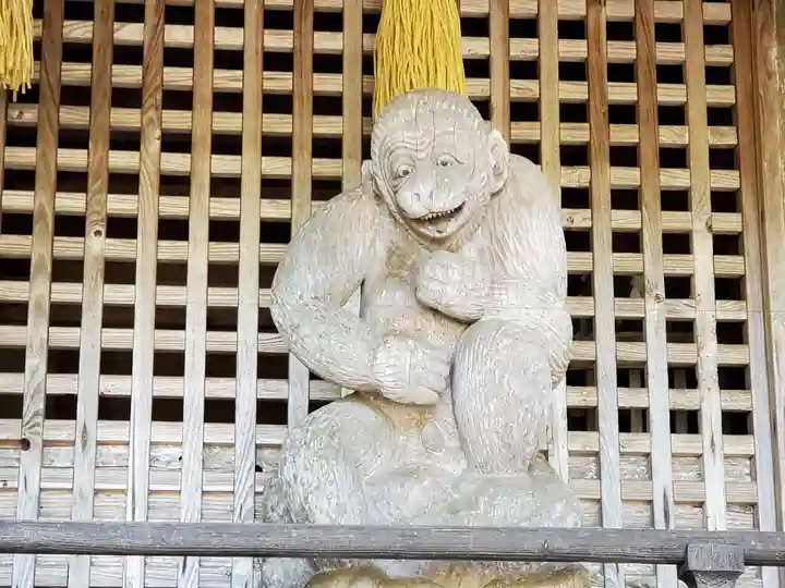 新井神社の狛犬