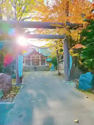 月寒神社の鳥居