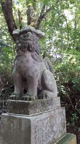 定山渓神社の狛犬