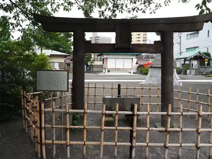 子安八幡神社(北糀谷)の鳥居