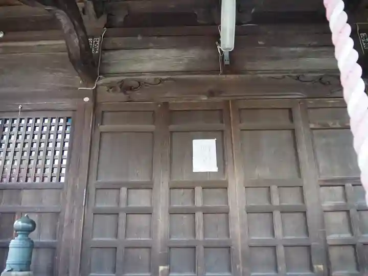 金井八幡神社の本殿・本堂