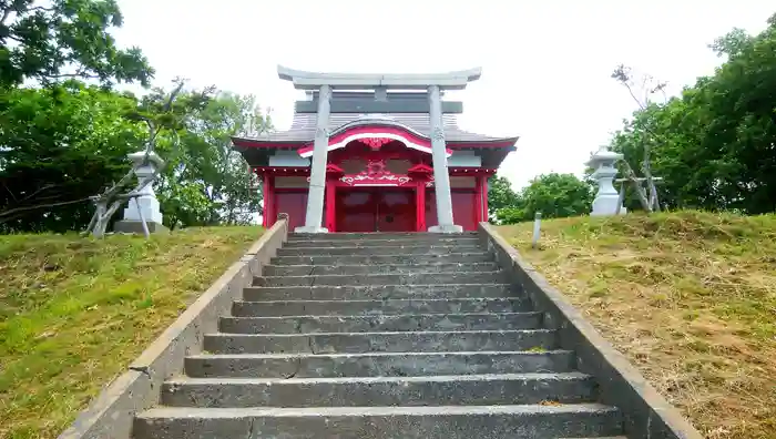 門別稲荷神社の鳥居