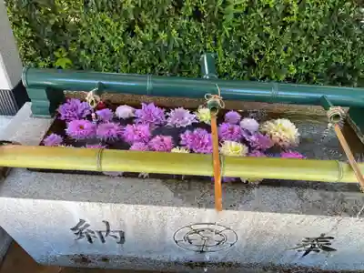 伊和志津神社の手水舎