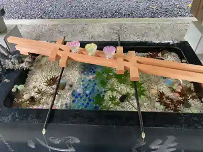 帯廣神社の手水舎