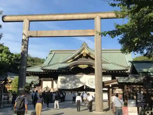 靖國神社の鳥居