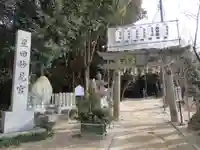 星田妙見宮の鳥居